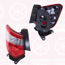 Tail Light Assembly, Left, without bulb holder, P21/5W, WY21W, 815600DB60 (TOYOTA), 81560-0DB60 (TOYOTA), 815600DB61 (TOYOTA)