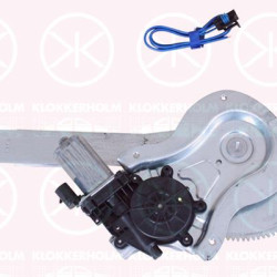 Window Regulator, 4-dr, without electric motor, Electric, Left Rear, 69840 0D220 (TOYOTA)