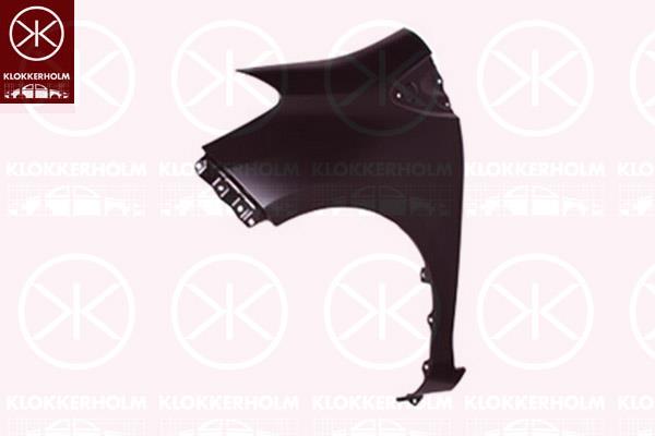 Wing, Left Front, without hole for direction indicator, 53802-52120 (TOYOTA), 53812 52360 (TOYOTA)