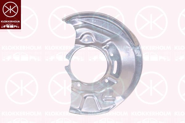 Splash Guard, brake disc, Front Axle Right, Diameter 1/Diameter 2 [mm]: 280/97, Zinc-coated, 47781 33010 (TOYOTA)