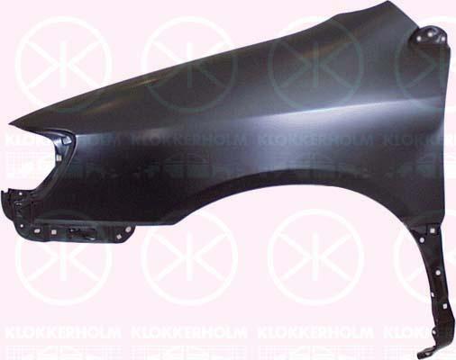 Wing, Left Front, without hole for direction indicator, 53802 44010 (TOYOTA)