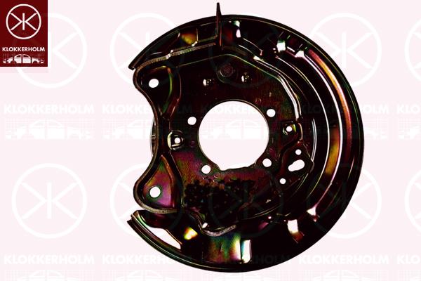 Splash Guard, brake disc, Rear Axle Left, Diameter 1/Diameter 2 [mm]: 325/85, 46504 44020 (TOYOTA)