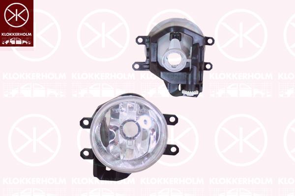 Front Fog Light, without bulb holder, Left Front, H16, 81220-12230 (TOYOTA), 81221-12230 (TOYOTA)