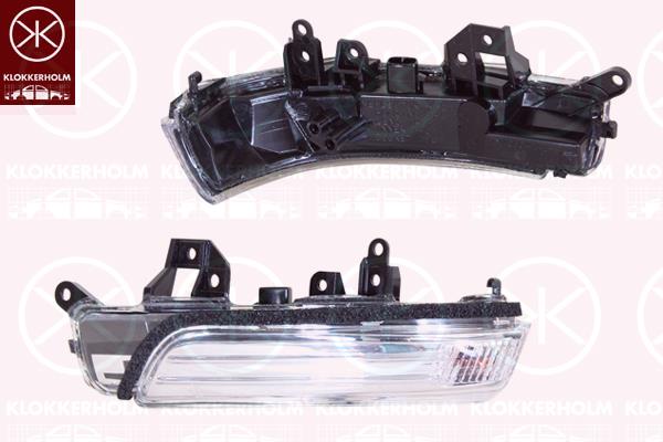 Direction Indicator, Exterior Mirror, Right, WY5W, 81730-30140 (TOYOTA), 81730-52090 (TOYOTA)