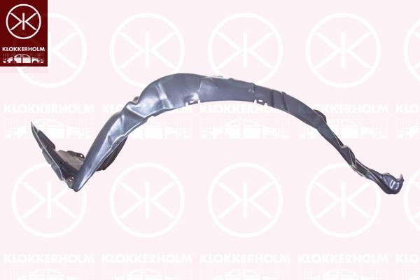 Liner, wheelhouse, Plastic, Left Front, 53876 47030 (TOYOTA), 53876 47070 (TOYOTA), 53876 47071 (TOYOTA)