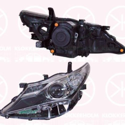 Headlight, Right, Illuminance [lx]: 17.5, HIR2, with daytime running light (LED), with motor for headlamp levelling, Valeo, 81130-02E20 (TOYOTA), 81130-02E30 (TOYOTA), 81130-02E32 (TOYOTA), 81130-02J60 (TOYOTA), 81130-02J61 (TOYOTA), 81130-02J70 (TOYOTA), 8113002J71 (TOYOTA)