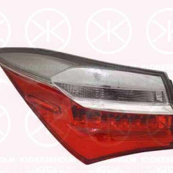 Tail Light Assembly, Right, with bulb holder, LED, WY21W, 8155002A80 (TOYOTA), 81550-02A80 (TOYOTA)