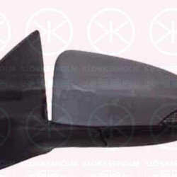 Exterior Mirror, Left, for electric mirror adjustment, Number of pins: 7, with indicator, Heatable, w/primer, Convex, 87945-0F911 (TOYOTA), 8794002620 (TOYOTA), 87940-02620 (TOYOTA)