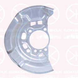 Splash Guard, brake disc, Front Axle Right, for brake disc diameter [mm]: 277, Zinc-coated, 47781 02200 (TOYOTA), 4778102200 (TOYOTA), 47781-02200 (TOYOTA)