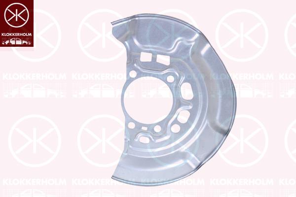 Splash Guard, brake disc, Front Axle Left, for brake disc diameter [mm]: 277, Zinc-coated, 47782 02200 (TOYOTA), 4778202200 (TOYOTA), 47782-02200 (TOYOTA)