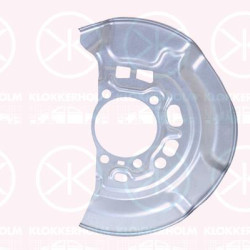 Splash Guard, brake disc, Front Axle Left, for brake disc diameter [mm]: 277, Zinc-coated, 47782 02200 (TOYOTA), 4778202200 (TOYOTA), 47782-02200 (TOYOTA)