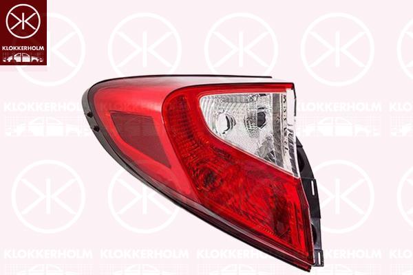 Tail Light Assembly, Left, Outer section, LED, ULO, 81560F4030 (TOYOTA)