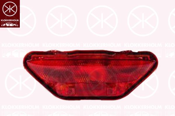 Rear Fog Light, Fitting Position: Rear Spoiler, with bulb holder, ULO, 81480F4010 (TOYOTA)