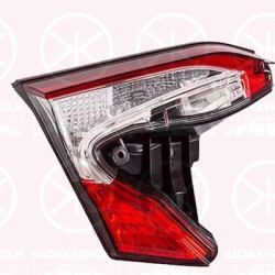 Tail Light Assembly, Left, Inner Section, without bulb holder, ULO, 81591F4010 (TOYOTA), 81591F4011 (TOYOTA)