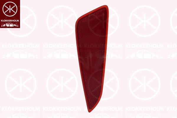 Reflector, Right Rear, red, 81910F4010 (TOYOTA), 81910-F4010 (TOYOTA)