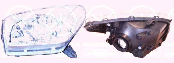 Headlight, H4, without motor for headlamp levelling, Ichikoh type, Right, Illuminance [lx]: 20, 81110 42180 (TOYOTA)