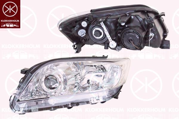 Headlight, Left, Illuminance [lx]: 25, HB3, H11, without motor for headlamp levelling, 8117042501 (TOYOTA)