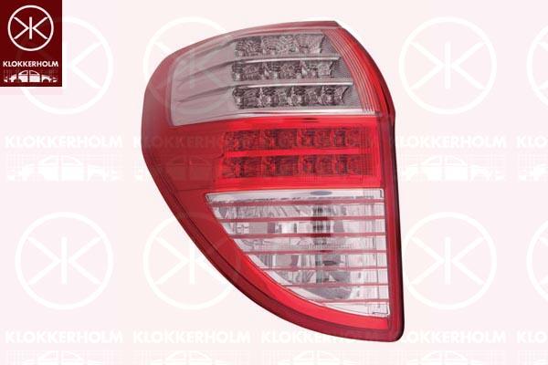 Tail Light Assembly, LED, without bulb holder, Left, 81561 42110 (TOYOTA), 81561 42150 (TOYOTA)