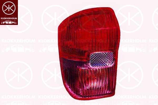 Tail Light Assembly, without bulb holder, Left, 81561 42060 (TOYOTA)