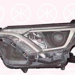 Headlight, Left, Illuminance [lx]: 17.5, HIR2, with daytime running light (LED), WY21W, with motor for headlamp levelling, Stanley-type, 8117042650 (TOYOTA), 81170-42650 (TOYOTA)