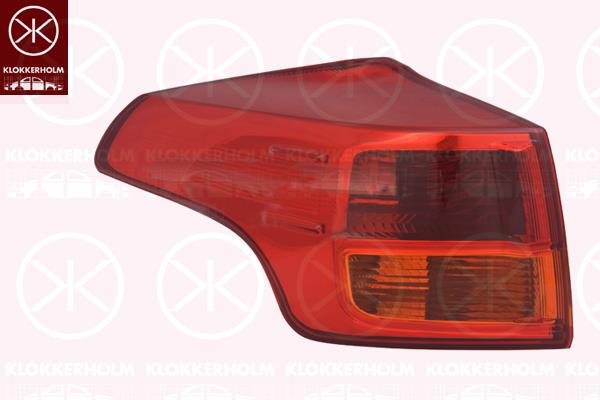 Tail Light Assembly, without bulb holder, Left, 81561 42170 (TOYOTA), 81561 42171 (TOYOTA)