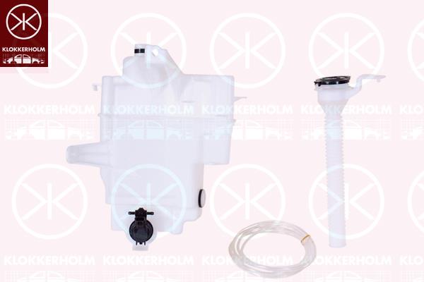 Washer Fluid Reservoir, window cleaning, for vehicles with headlamp cleaning system, with pump, with lid, 8531542360 (TOYOTA)