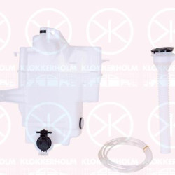 Washer Fluid Reservoir, window cleaning, for vehicles with headlamp cleaning system, with pump, with lid, 8531542360 (TOYOTA)