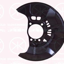 Splash Guard, brake disc, Front Axle Left, for brake disc diameter [mm]: 328, Diameter 1/Diameter 2 [mm]: 367/90, 47782 42050 (TOYOTA), 4778242050 (TOYOTA), 47782-42050 (TOYOTA)