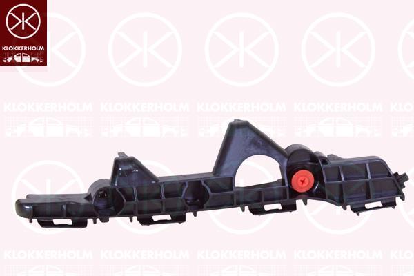 Mounting Bracket, bumper, Left Rear, Plastic, 521560R030 (TOYOTA), 52156-0R030 (TOYOTA)