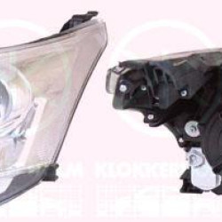 Headlight, H11/HB3, with motor for headlamp levelling, Left, Illuminance [lx]: 17.5, 81170 05310 (TOYOTA), 81170 05311 (TOYOTA)