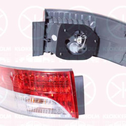 Tail Light Assembly, Left, Outer section, with bulb holder, Valeo, 81560 05190 (TOYOTA), 81561 05190 (TOYOTA)