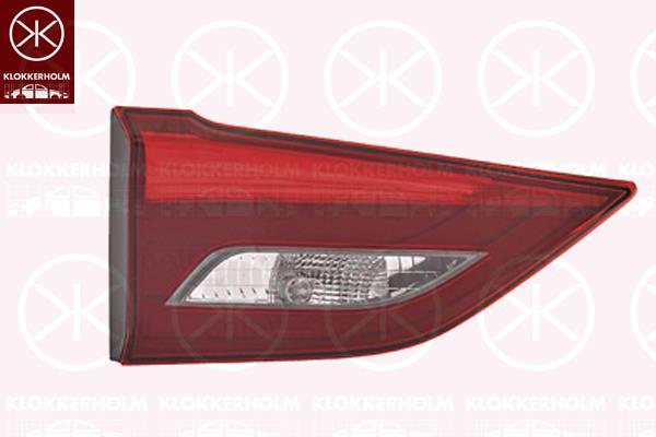 Tail Light Assembly, Right, Inner Section, LED, Valeo, 8158005170 (TOYOTA), 8158105160 (TOYOTA), 8159005170 (TOYOTA)