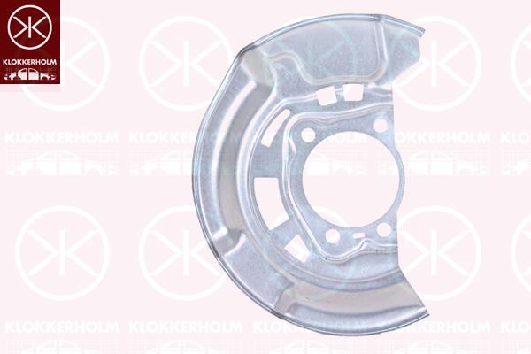 Splash Guard, brake disc, Front Axle Right, Diameter 1/Diameter 2 [mm]: 310/90, Zinc-coated, 47781 02150 (TOYOTA), 4778102150 (TOYOTA), 47781-02150 (TOYOTA)