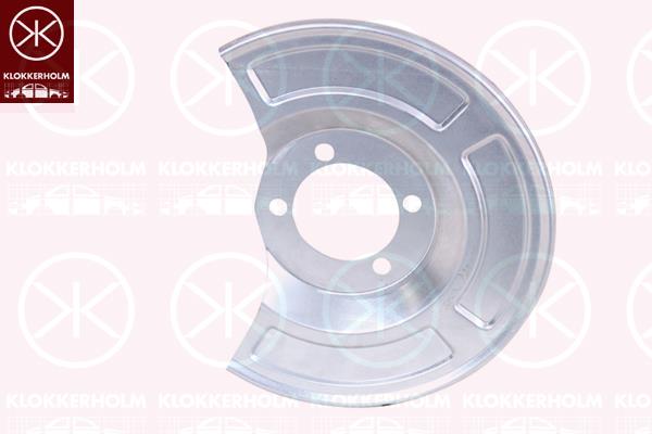 Splash Guard, brake disc, Rear Axle Left, Zinc-coated, 4788205010 (TOYOTA), 4788205011 (TOYOTA)