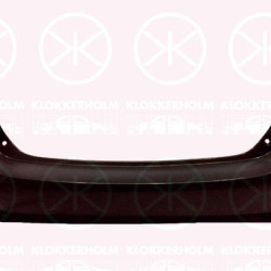 Bumper, Rear, black, Smooth, 52159 05907 (TOYOTA)