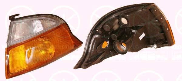 Direction Indicator, with bulb holder, yellow, white, Left Front, 81520 26100 (TOYOTA), 81520 36100 (TOYOTA)