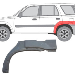 Honda CRV (95-) leirebue (venstre), Honda CRV 1995- 2002 Galinė arka, 387583-5, 5901532932942