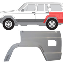 Jeep Cherokee (76-) Bagskærm (venstre), Galiniai sparnai, 240483, Jeep Cherokee galinis sparnas