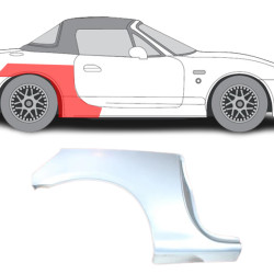 Mazda MX-5 (98-) tagatiib (paremal), Galiniai sparnai, Mazda MX5 galinis sparnas, 452584-1, 2759146, 5901532552584