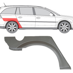 Opel Vectra (02-) Rear arch (combi, right), Opel Vectra 2002 Galinė arka, 551884-5