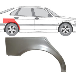 Saab 9- 3 (98-) Rear arch (5 doors, right), Saab 9- 3 (1998- 2003) Galinė arka, 652284-5