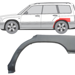 Subaru Forester (97-) Wheelarch (4dr., L), 72408351, 5901532932645, Subaru Forester 1997 arka, Subaru Forester 1997 galiniais sparnai, Subaru Forester 1997 galinės arkos, Subaru Forester 1997 wheel arch, Subaru Forester 1997- 2002 Arka