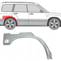 Subaru Forester (97-) Zadnji lok (4D, desno), 72408351, 5901532932645, Subaru Forester 1997 arka, Subaru Forester 1997 galiniais sparnai, Subaru Forester 1997 galinės arkos, Subaru Forester 1997 wheel arch, Subaru Forester 1997- 2002 Arka