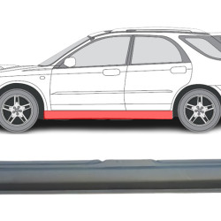 Subaru Impreza (00-) Порог (л), slenksčiai, Subaru Impreza slenkstis, 721241, 5901532836103