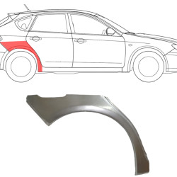 Subaru Impreza (07-) Nadkole tylne (HB, 4-drzwiowe, prawe), 721583-5, Subaru Impreza (2007- 2014) Galinė arka