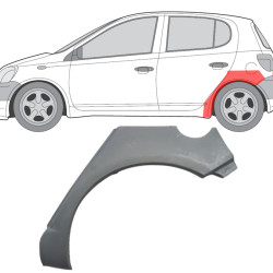 Toyota Yaris (99-) Arch (5D, links), Galinės arkos, Toyota Yaris arka, 810383-4, 5901532818857