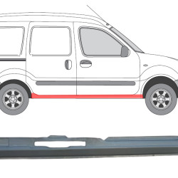 Renault Kangoo (98-) lävi (paremal), slenksčiai, Renault Kangoo slenkstis, 606042-5, 5901532798272