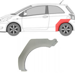 Toyota Yaris (06-) Задняя арка (3 дверей, слева), Toyota Yaris (2006- 2014) Galinė arka, 810583-4