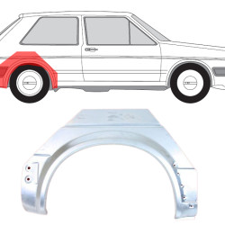 Golf 2/Jetta (83-) Wheelarch (2-dr, R), Galinės arkos, VW Golf 2 galinė arka, VW Jetta galinė arka, 58 12 146, 450032, 953484-5, 88022116, 5901532220995