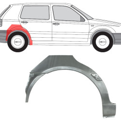 Golf 3/Jetta/Vento (91-) Wheelarch (4-dr, R), Galinės arkos, VW Jetta, 451132, 953884-6, 5880148, 5901532222685, VW Golf 3, VW Vento arka